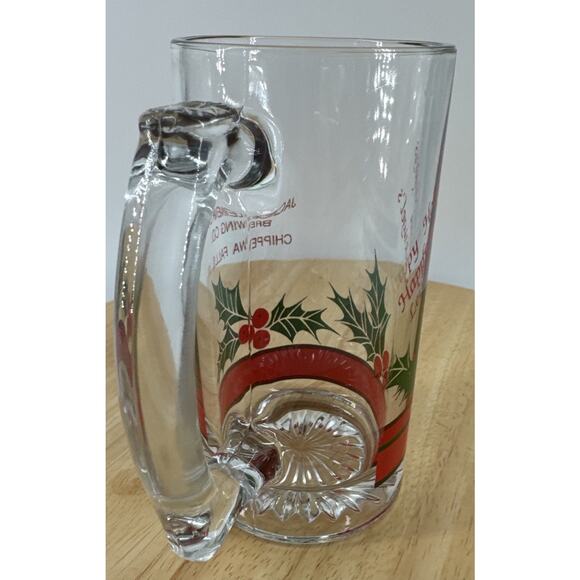 Stein Glass Jacob Leinekugel Brewing Co Chippewa Falls Wisconsin 5.75” T x 2.75” - Picture 13 of 16